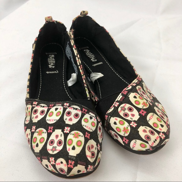 Mad Love Shoes - Mad Love Sugar Skulls Flats Halloween